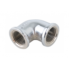 Spartan Female Elbow 15mm Chrome DR - EFC15